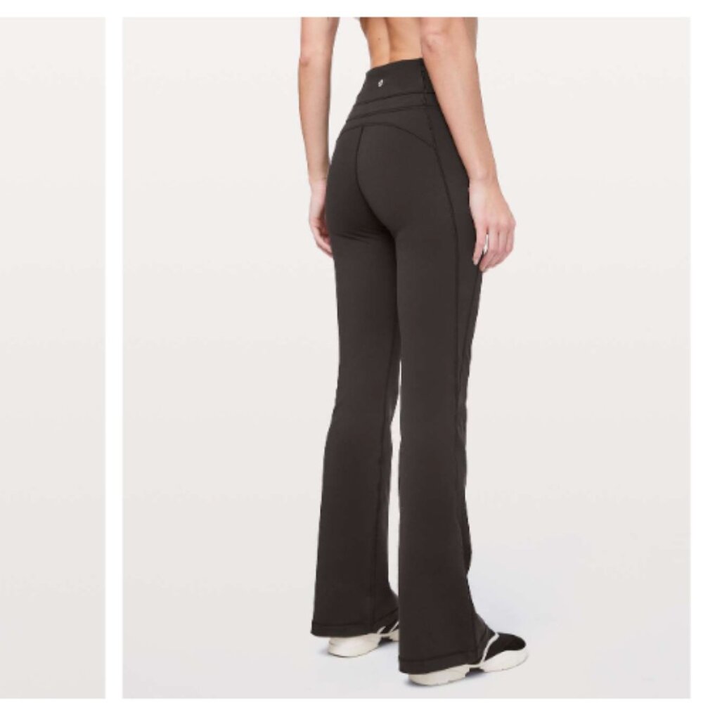 lululemon athletica Black Boot Cut Pants